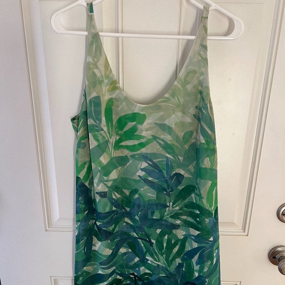CAbi Tropical Castaway Slip Dress